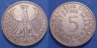 Allemagne BDR, Deutschland BDR, Germay BDR 5 mark Deutschland BRD, Allemagne BRD, 5 mark 1951 F, J.387 petits coups sinon TTB+ -