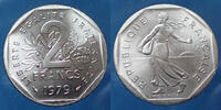 France 2 francs 2 francs semeuse de Roty 1979, Gad.547 Q.FDC -