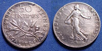 France 50 centimes 50 centimes 1897 semeuse de Roty, gad.420 TTB+ Rare! ss+ 171.05 US$  +  10.69 US$ shipping