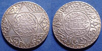 Maroc, Morocco  Morocco, Maroc, Abdul Aziz Ie, 2 1/2 dirahms 1313 (1895)... 192.43 US$  +  10.69 US$ shipping