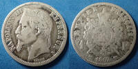 France 1 Franc 1 Franc 1867 K Bordeaux, Napoléon III, G.463 TB -