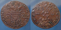 jeton  Charles III Charles III, Duché de Lorraine, Lothringen  rond de 27mm, date complète 1572, P.TTB ss