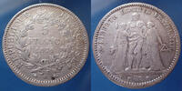 France 5 francs 5 francs Hercule 1871 A Paris, Gouvernement de la défens... 128.28 US$  +  10.69 US$ shipping