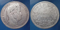 France 5 Francs Louis Philippe, 5 Francs 1842 K Bordeaux, Gad.678 TB/TB+ -