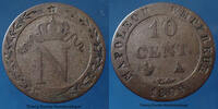France 10 centimes Napoléon Ie, 10 centimes 1809 A Paris, G.190, P.TTB -