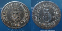 5 pfennig  Nurtingen Wurttemberg Nurtingen Württemberg   1918, TTB ss