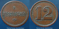 Mulhouse jeton Mulhouse Alsace Mulhausen Elsass jeton H.Wessbecher 12 Ma... 40.75 US$  +  11.64 US$ shipping