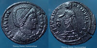 Roman Empire nummus Helena, Helène, nummus Trèves, Trier, Treveri en 327... 29.11 US$  +  11.64 US$ shipping
