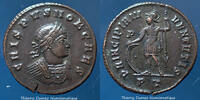 Roman Empire nummus Crispus, nummus Ticinum en 317-318, Principia Ivvent... 75.68 US$  +  11.64 US$ shipping