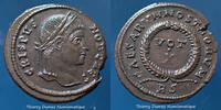 Roman Empire nummus Crispus, nummus Roma en 321, Caesarum Nostrorum vot ... 58.21 US$  +  11.64 US$ shipping