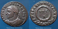 Roman Empire nummus Crispus, nummus Thessalonica en 324, Caesarum Nostro... 34.93 US$  +  11.64 US$ shipping