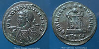 Roman Empire nummus Crispus, nummus Trèves, Trier, Treveri en 323, Beata... 34.93 US$  +  11.64 US$ shipping