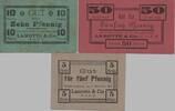 Deutschrumbach - Lamotte et Cie 5, 10,50 pfennig 1916 lot de 5 cartons G... 40.50 US$  +  11.57 US$ shipping