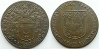 Jeton de régions Jeton Ile de France, Daniel Voysin, prévost des marchands, 1663, Jeton 27 mm, F.3593 TTB R! -