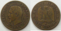 France 2 centimes NAPOLEON III, 2 centimes 1853 MA Marseille, G.103 TB à TTB -