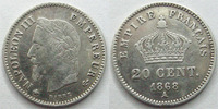 France 20 centimes NAPOLEON III, 20 centimes 1868 A, G.309 TTB -
