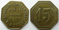 Remiremont 15 centimes REMIREMONT, Trianon, A.Demesy, maison fondé en 1910, A.Demesy, 15 centimes, Elie manque TTB à SUPERBE -