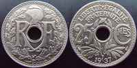 France 25 centimes 25 centimes Lindauer 1937, G.380 SUPERBE -