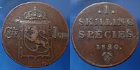 Norv&egrave;ge - Norge - Norway 1 Skilling species 1820 Carl XIV Johan - KM.266... 46.29 US$  +  11.57 US$ shipping