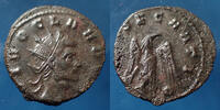 Roman Empire antoninien CLAUDIUS Gothicus, CLAUDE II le Gothique, antoninien posthume, CONSECRATIO aigle, 19mm, poids élevé de 4,46 grms!, RIC.266 TTB -
