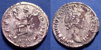 Roman Empire denarius ANTONINUS Pius, ANTONIN Le Pieux, denarius Rome en 140, ITALIA/TR POT COS II, RIC.466 Variété de légende, 18mm, 2,37g, Fourré si -