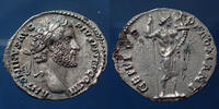 Roman Empire denarius Antoninus Pius, Antonin le Pieux, denarius Rome en 141, Genius Pop Romani, RIC 70, 18mm, 2,76g, fourré sinon SUP -