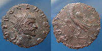 Roman Empire antoninianus Claudius II Gothicus, Claude II le Gothique, antoninianus frappe posthume, Rome en 270, Consecratio, RIC 266, 18mm, 3,47g, TTB/T -