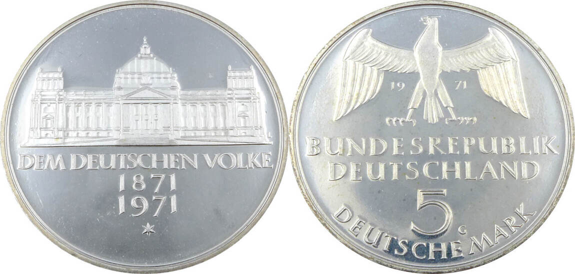 Deutsche bundesrepublik. 5 дойч марок. 5 дойч марок. Deutsche bundesrepublik. 5 дойч марок.