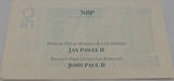 Polen 50 Zlotych 2006 Johannes Paul II. - Sonderbanknote UNC. im Folder der NBP