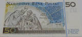 Polen 50 Zlotych 2006 Johannes Paul II. - Sonderbanknote UNC. im Folder der NBP