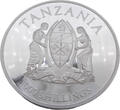 Tansania 1000 Schilling 2016 Exotische Schmetterlinge 3D - Cymothoe Hobarti Proof (PP) / 3D