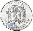 Jamaika 10 Dollar 1990 Kolumbus