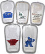 China  Shanghai EXPO 2010-Medaillen Set, 5x 20g 0.999 Silber Proof (PP)