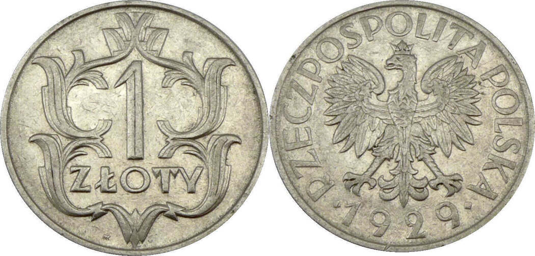 polen-1-zloty-1929-ein-zloty-ef-ma-shops