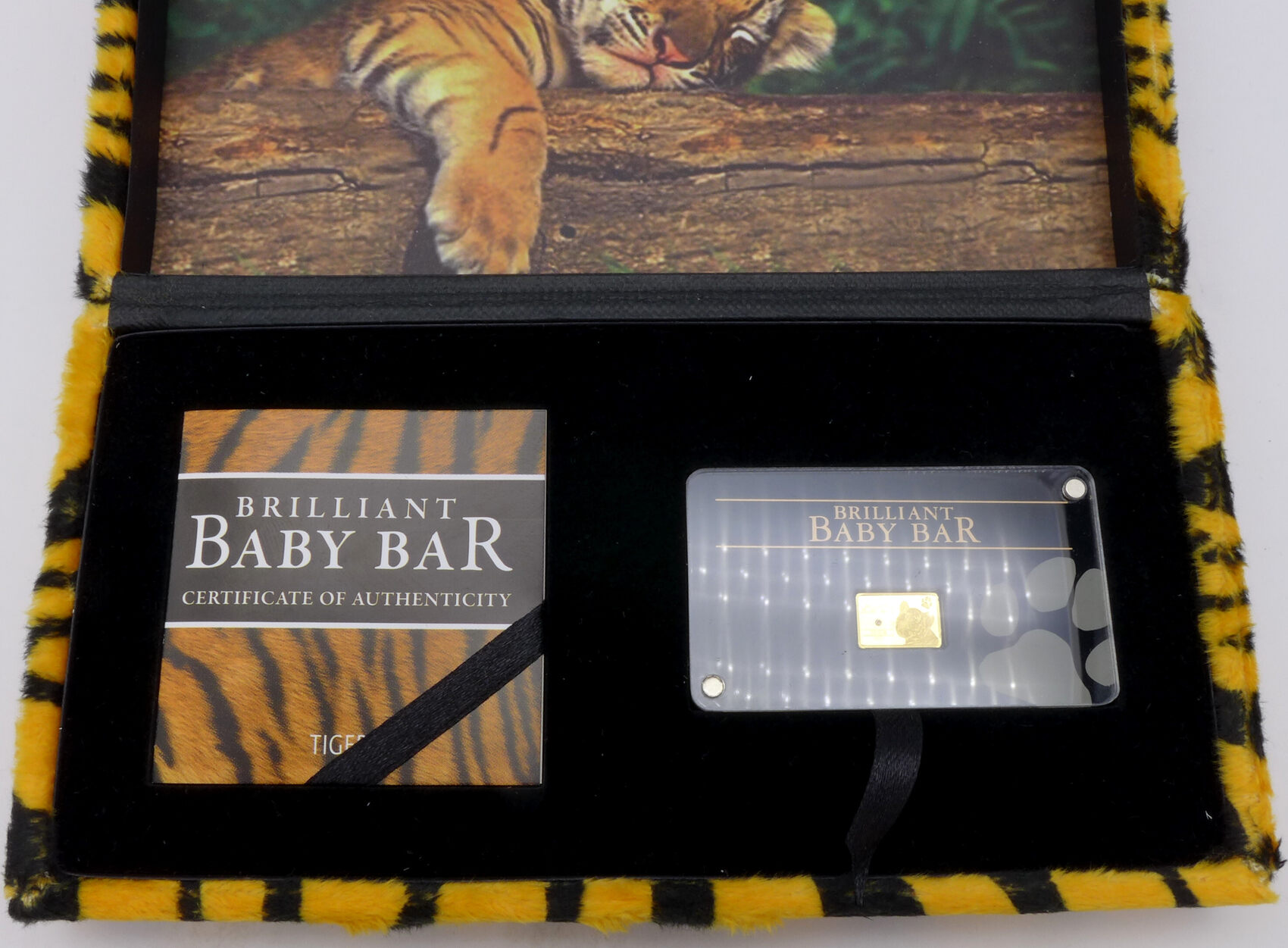 Niue 5 Dollars 2011 Brilliant Baby Bar - Tiger - Münzbarren aus