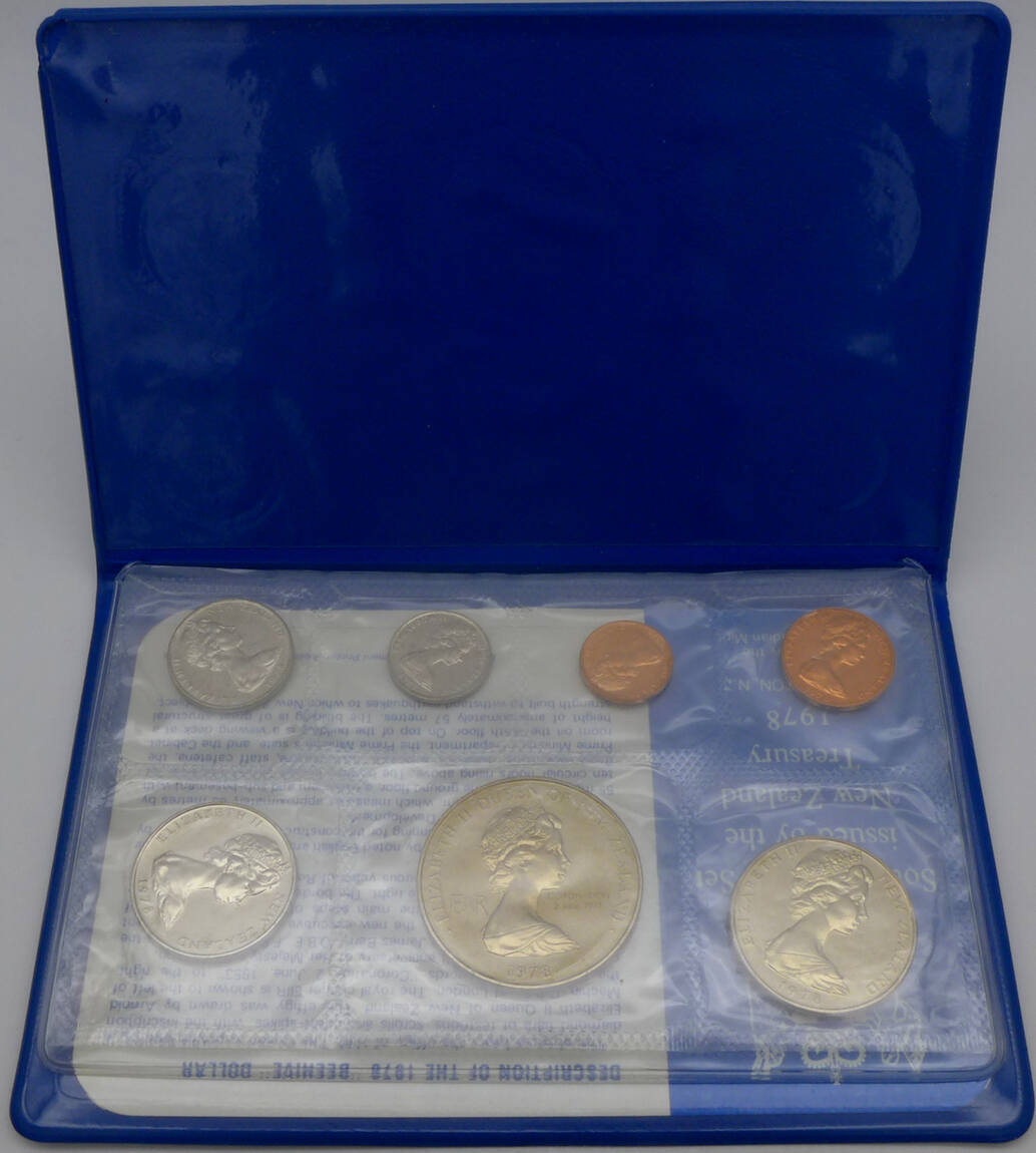 Neuseeland 1,88 NeuseelandDollar 1978 New Zealand Coin Issue