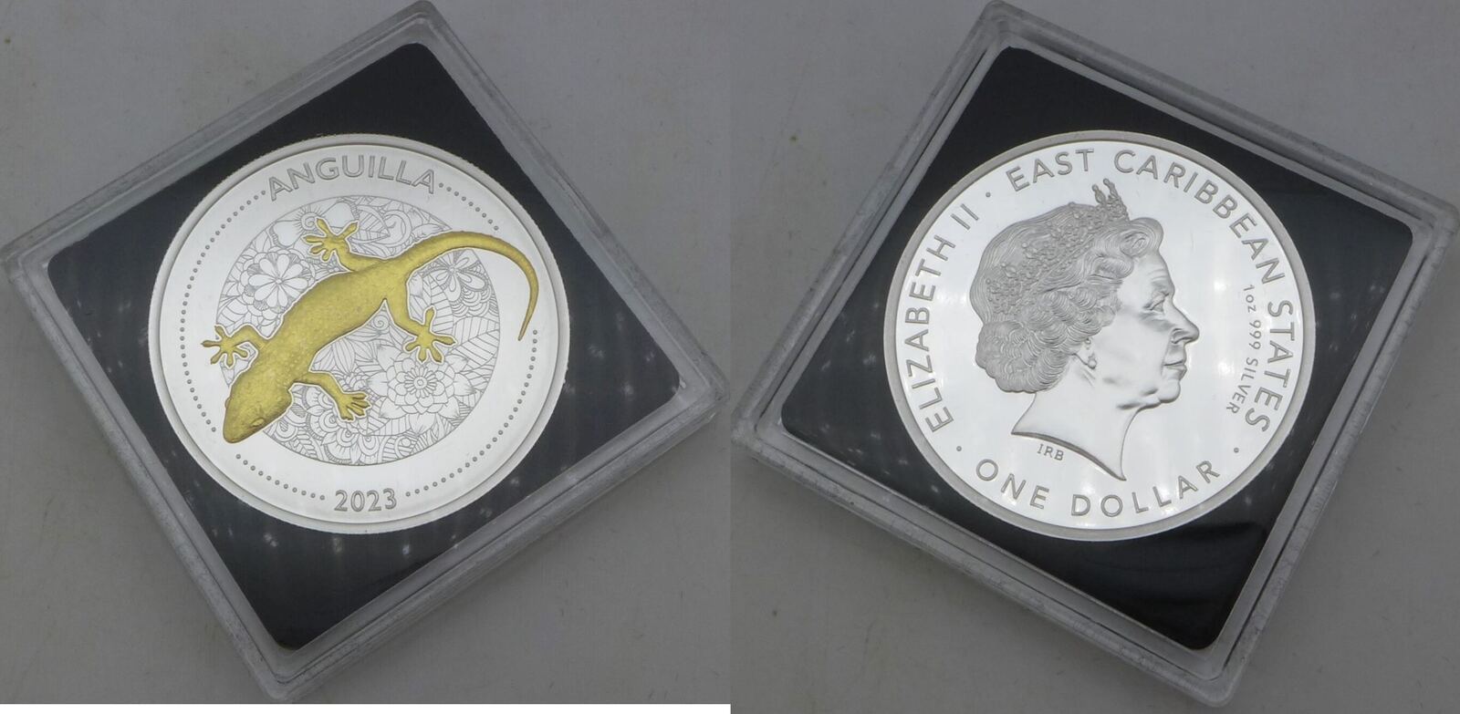 Anguilla 1 Dollar 2023 East Caribbean States 1 oz 999 Silver One