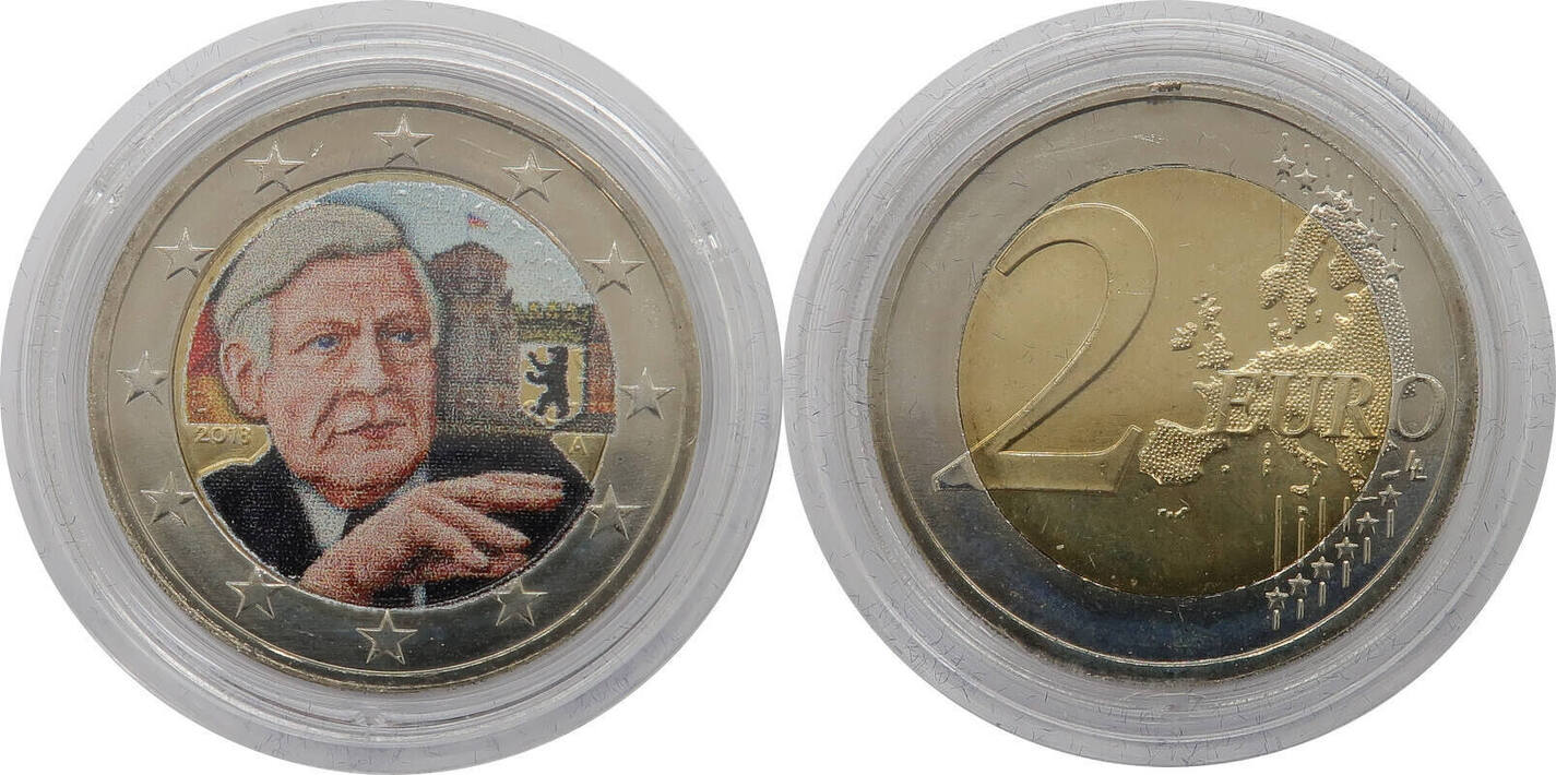 Bundesrepublik Deutschland / BRD 2 Euro 2018 A 100. Geburtstag von ...