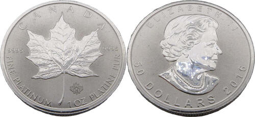 Kanada 50 Dollar / 1 Oz 2016 Maple Leaf BU