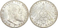 W&uuml;rttemberg 3 Mark 1912 F Wilhelm II. (1891-1918) - K&ouml;nig von W&uuml;rttember... 45.08 US$  +  23.13 US$ shipping
