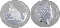 Australien 1 Dollar / 1 Oz 2012 K&auml;nguru Stempelglanz 92.44 US$  +  23.11 US$ shipping