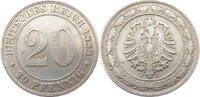 Deutschland / Deutsches Kaiserreich 20 Pfennig Zwanzig Pfennig - Kleiner Adler - CuNi - J.6 -