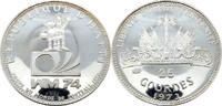 Haiti 25 Gourdes Republique D'Haiti - 25 Gourdes - World Soccer Championship Games 1974 -