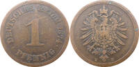 Deutschland / Deutsches Kaiserreich 1 Pfennig Ein Pfennig - J.1 -