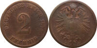Deutschland 2 Pfennig J2 2 Pfennig H -