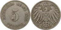 Deutschland 5 Pfennig J12 5 Pfennig G -
