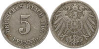 Deutschland 5 Pfennig J12 5 Pfennig F -