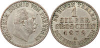 Altdeutschland Preußen 1 Silbergroschen AKS 103 Wilhelm I. 1861-1888 -