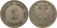 Deutschland 5 Pfennig J12 5 Pfennig F -