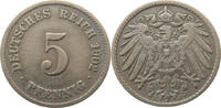Deutschland 5 Pfennig J12 5 Pfennig F -
